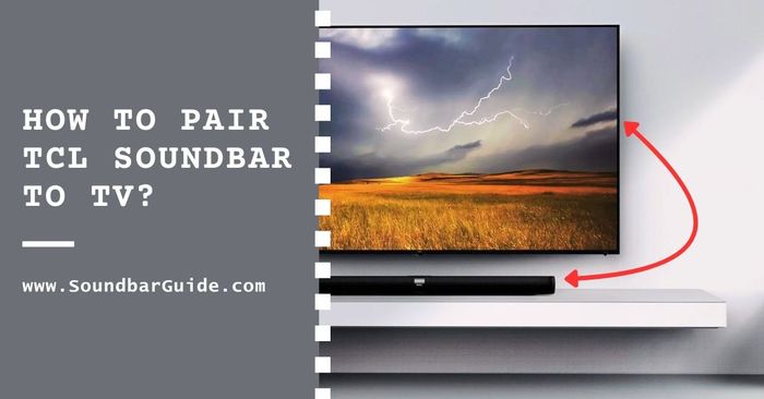 how to pair tcl soundbar to tv